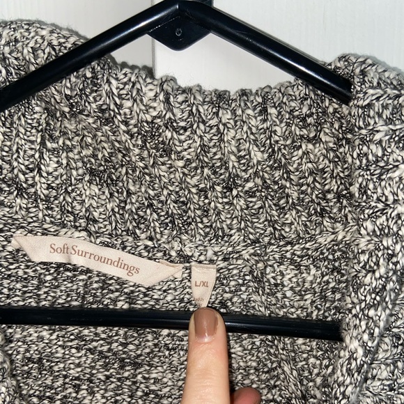 Softsurroundings knit cardigan - Picture 3 of 4